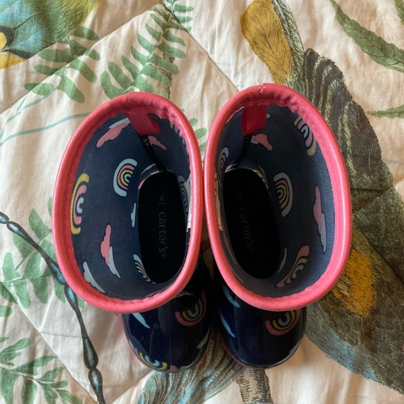 Girls carters rubber rain boots - Picture 2 of 5